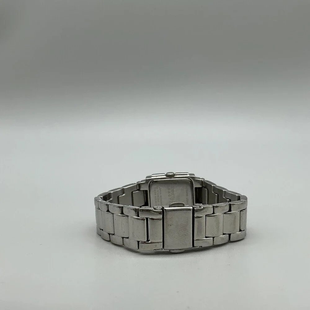 Kenneth Cole Reaction Womens Watch 21mm Silver Tone Bracelet New Battery 6